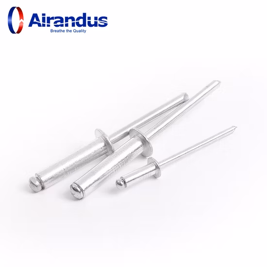 Mechanical Equipment Parts Customized Auto Fasteners Pop Aluminum Blind Rivet