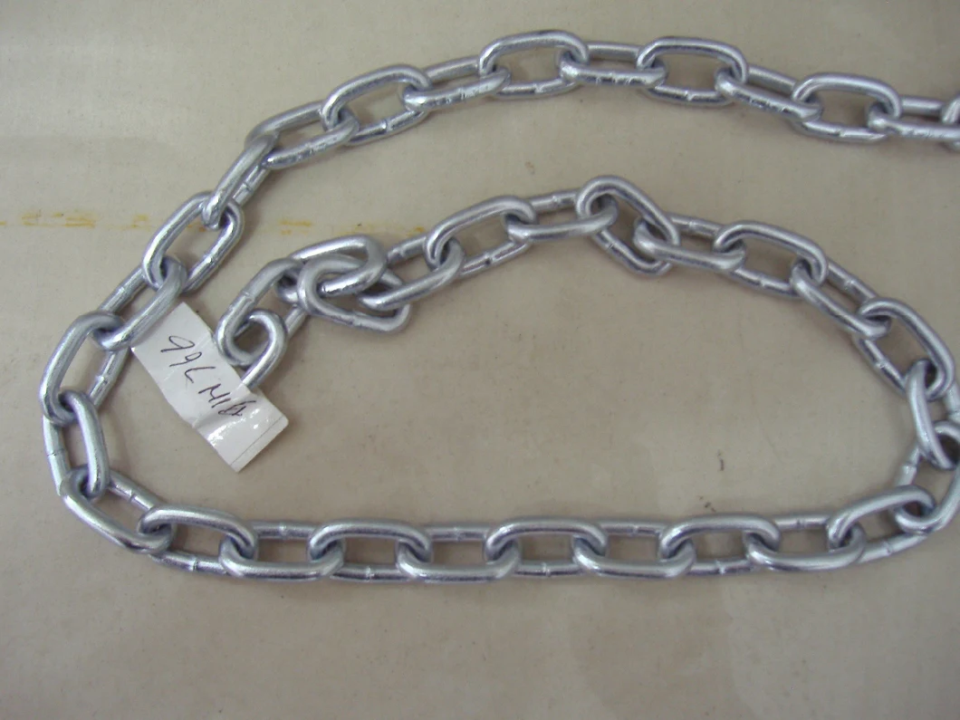 DIN 5685A Short / Long Link Chain Galvanized Connecting Chain Rigging