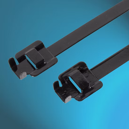 Coated Ball Lock Stainless Steel 304 316 Cable Ties with UL CE