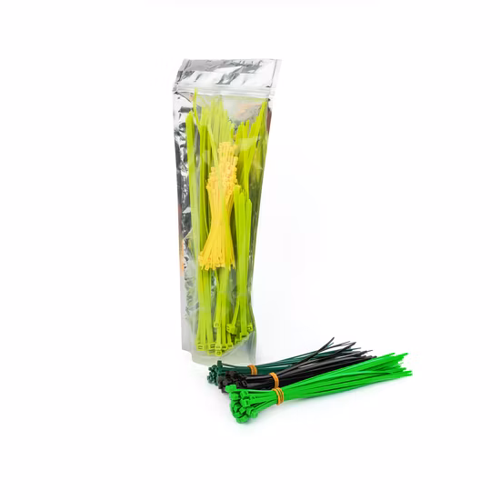 Fermacavi Fascette fermacavi in ​​plastica nera da 4,8 x 450 mm Fascette fermacavi in ​​nylon